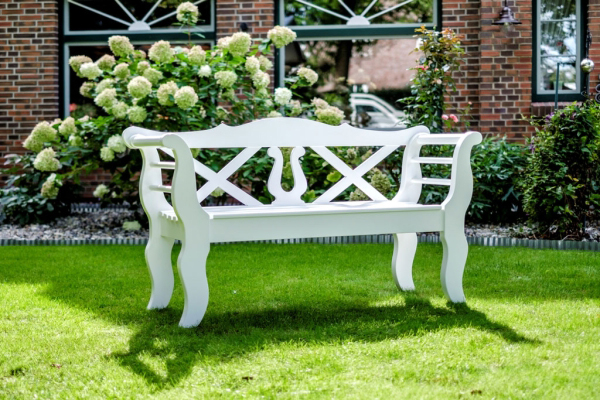 friesenbank original im biedermeierstil