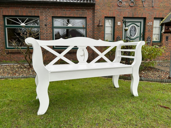 sylter friesenbank gartenbank holz wetterfest