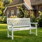 Preview: produkt image Gartenbank Teakholz wetterfest
