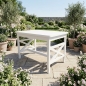 Preview: gartentisch wetterfest mit kreuzsprossen