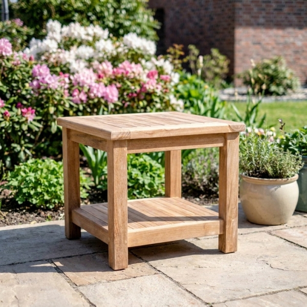 Preview: garten tisch 50 cm beistelltisch