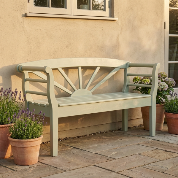 Preview: massive gartenbank aus holz