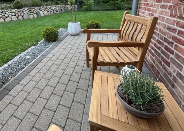 garten beistelltisch holz weiß
