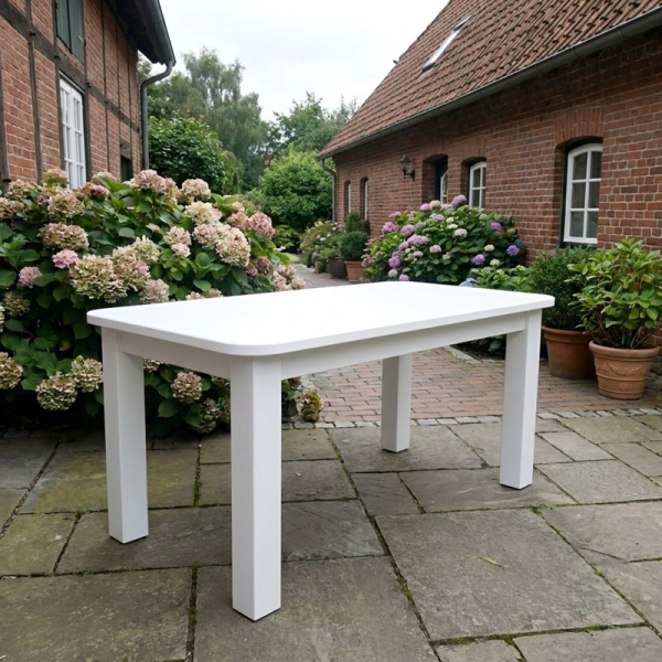Preview: hochwertiger gartentisch mahagoni