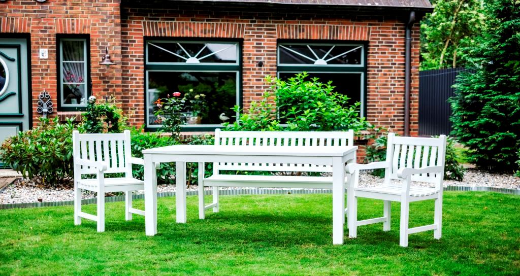 Gartentisch Windsor aus Teakholz 90x90 cm