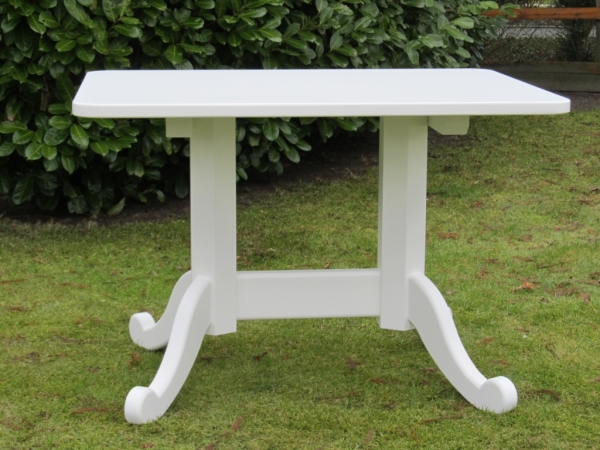 Gartentisch eckige Form 110x140 cm