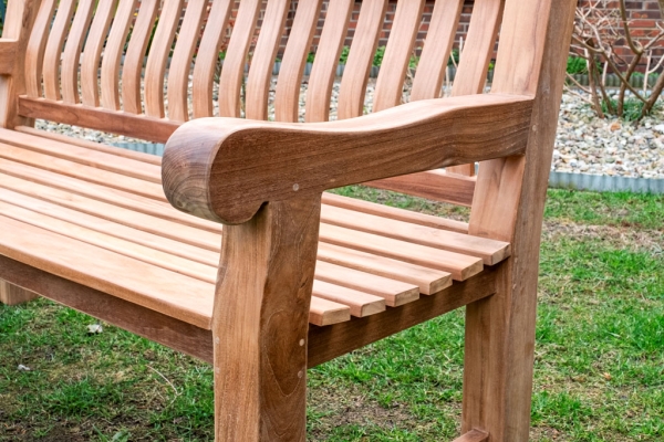 Teakholz Gartenbank Windsor Ergo Big 180 cm