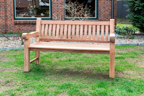 Teakholz Gartenbank Windsor Ergo Big 180 cm