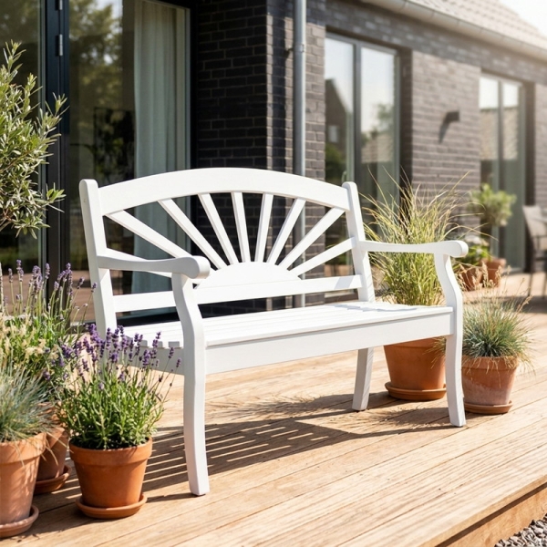 Friesenbankshop 2er Gartenbank wetterfest