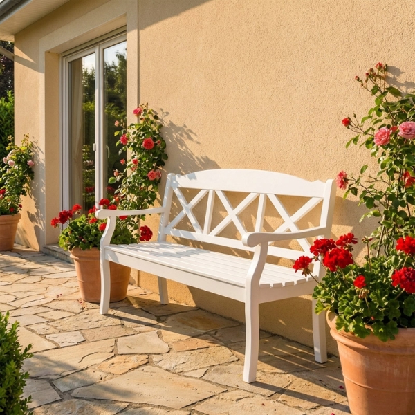 gartenbank massiv holz