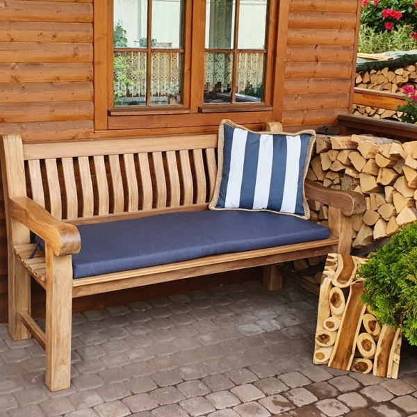 Teakholz Gartenbank Windsor Ergo Big 180 cm