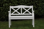Gartenbank Kreuzsprossen 130 cm