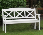 Gartenbank Kreuzsprossen 160 cm